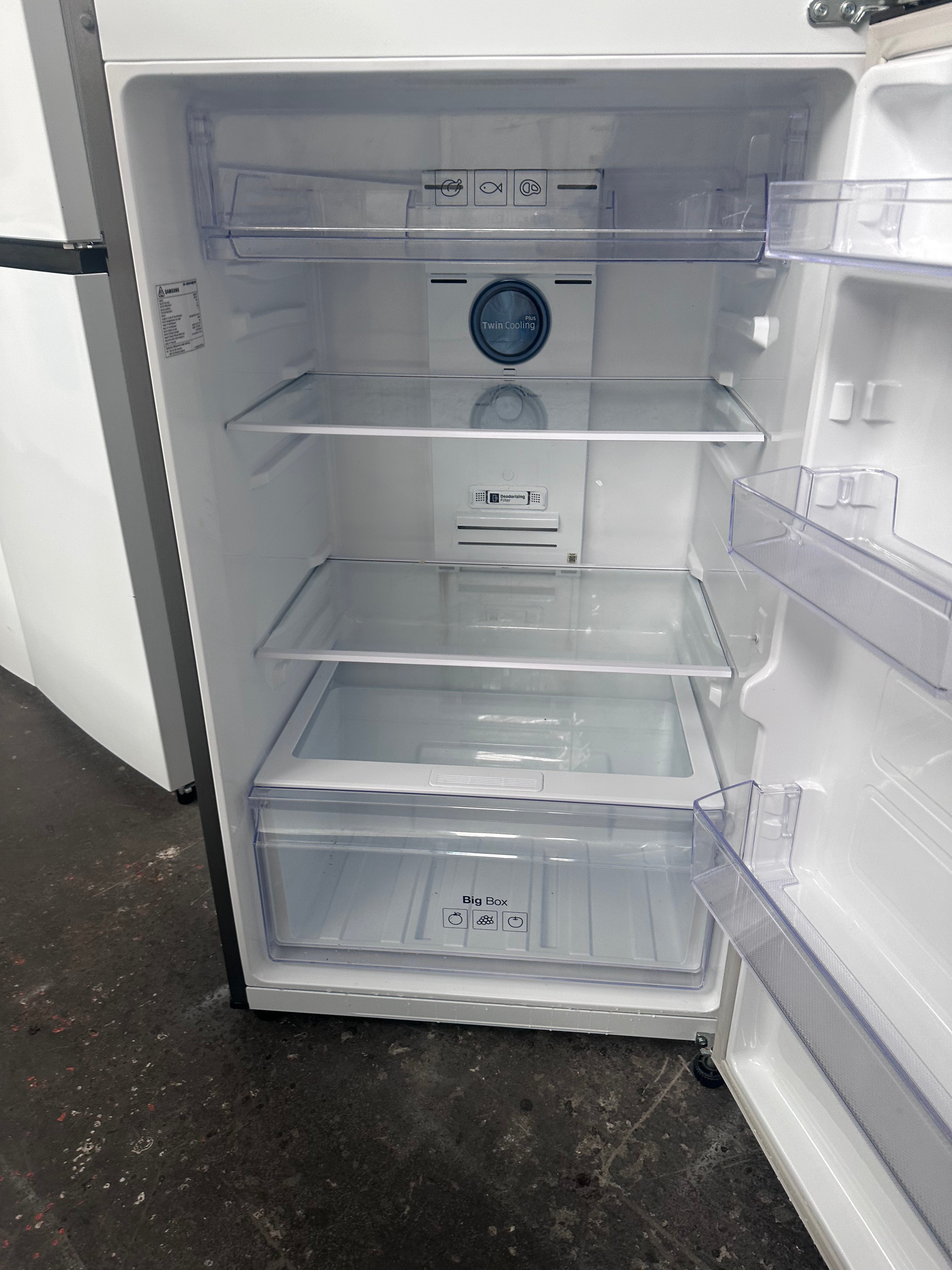 Samsung 400L Top Mount Refrigerator with Twin Cooling Plus Technology - Energy Efficient, Spacious Design - Perfect for Kitchens, Apartments & Offices [Certified Refurbished]
