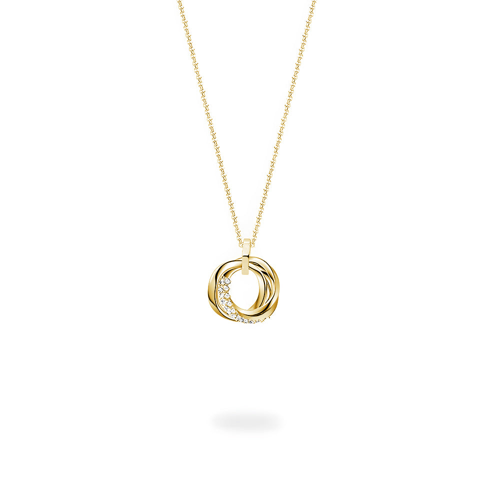 Trinity Infinity Necklace Pendant - Elegant Silver Love Symbol Jewelry for Women, Gift for Her, Anniversary & Valentine's Day - Perfect for Romantic Occasions & Everyday Wear