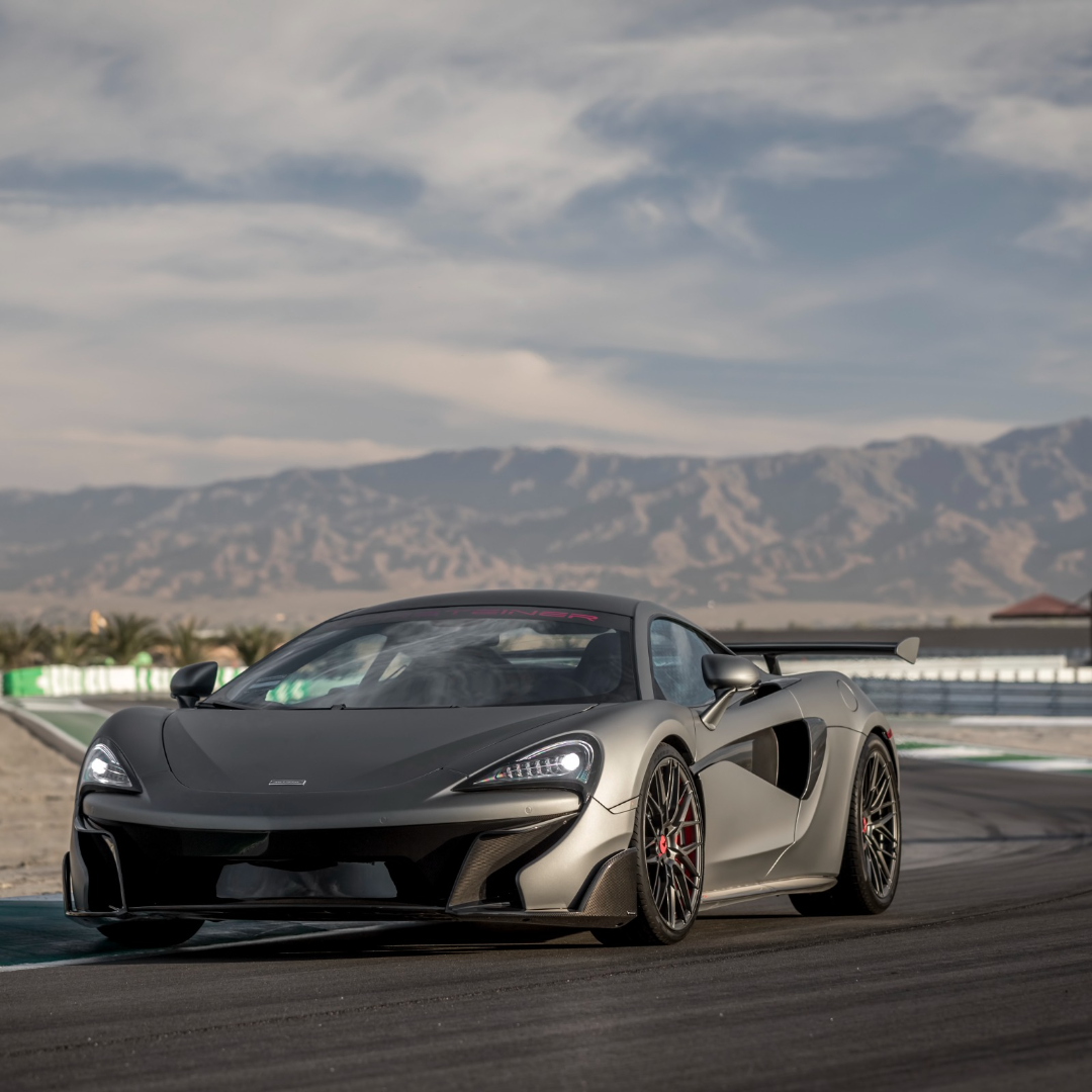 McLaren 570S VX Aero Wing Blade - Genuine Carbon Fiber with Carbon Uprights - High-Performance Rear Spoiler for Track & Street Racing