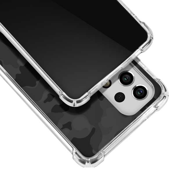 Clear Phone Case for Samsung Galaxy A53 5G - Shark Teeth Grey Street Camo Design | Protective Slim Cover | Perfect for Outdoor Adventures & Daily Use