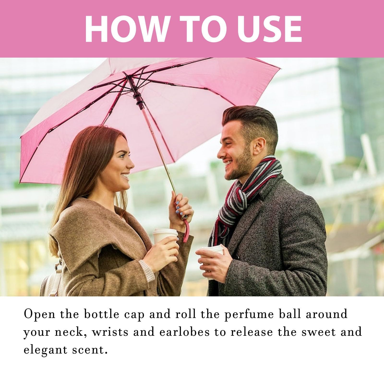 Women's Pheromone Perfume Oil - Sweet Original Scent Roll-On (Rose) | Portable & Long-Lasting Fragrance for Date Night, Office & Special Occasions