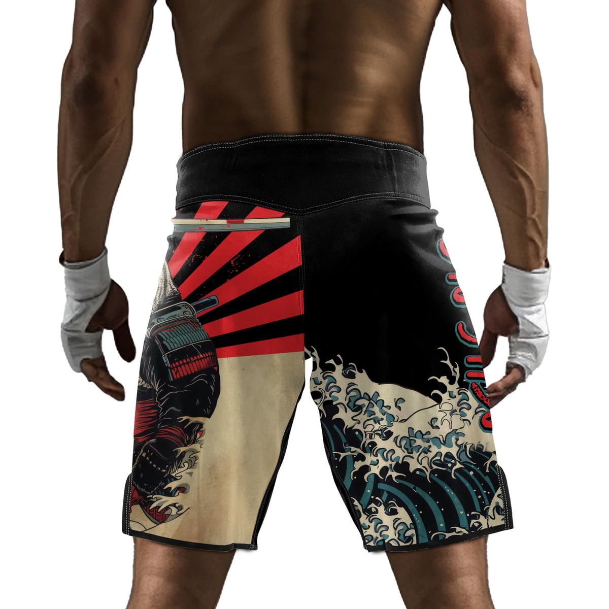 Men's MMA Fight Shorts - BJJ Boxing Wrestling Jiu Jitsu Grappling Shorts for Combat Training & Competition | Perfect for MMA, Brazilian Jiu-Jitsu, Muay Thai & Martial Arts Practice