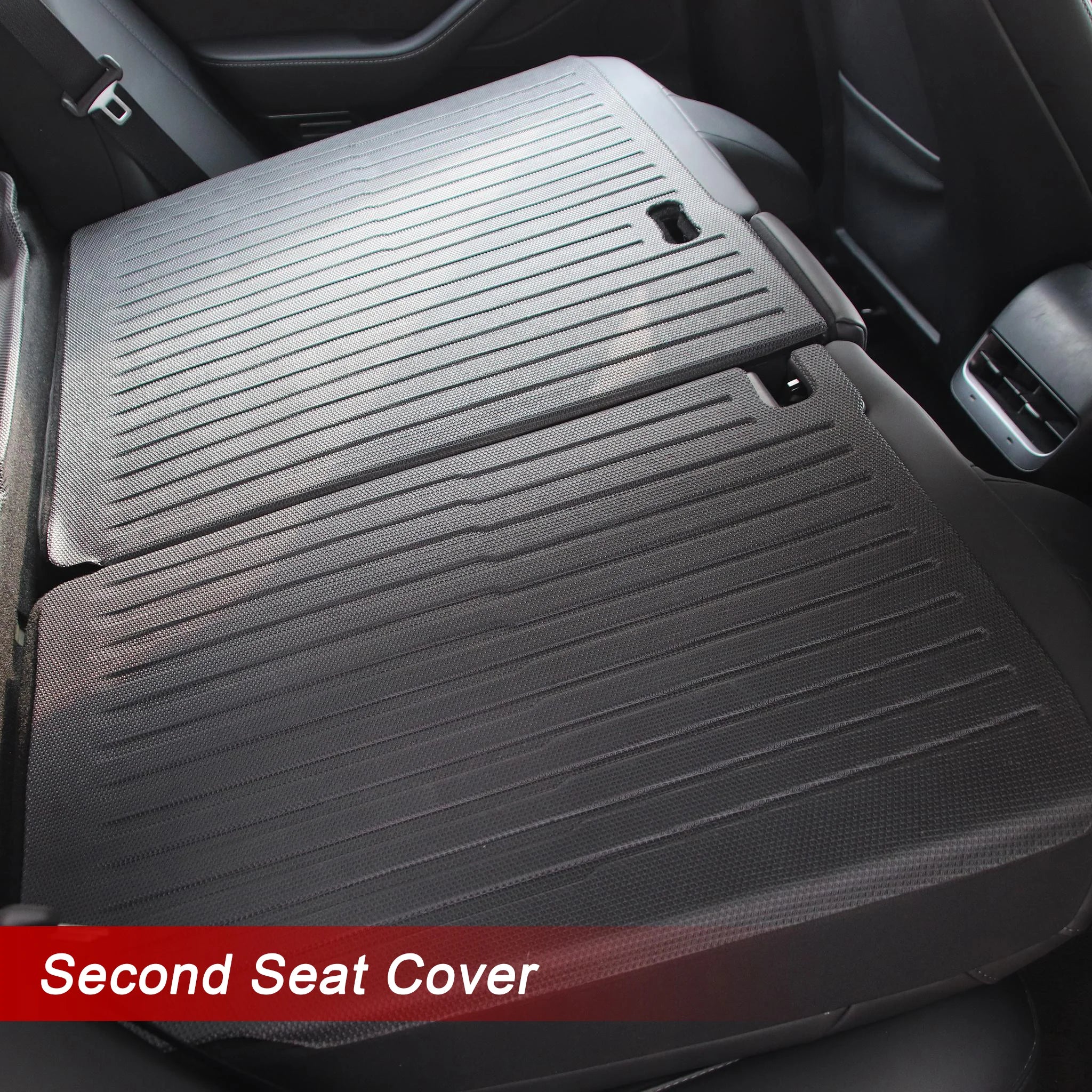2024 Tesla Model 3 Highland All-Weather Floor Mats Full Set - 8-Piece Complete Coverage Car Floor Liners with Carpet Inserts | Perfect for Daily Commuting, Road Trips & Winter Protection