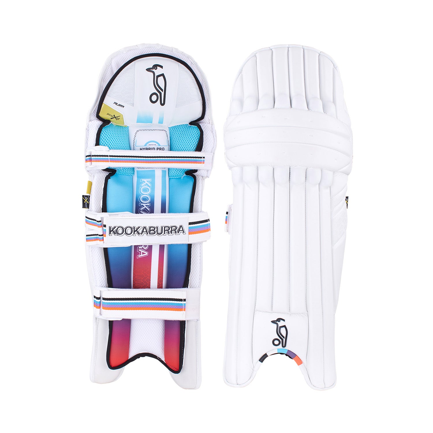 Kookaburra Aura Pro Batting Pad 2024 - Premium Cricket Leg Guards for Maximum Protection & Comfort | Perfect for Practice & Match Play