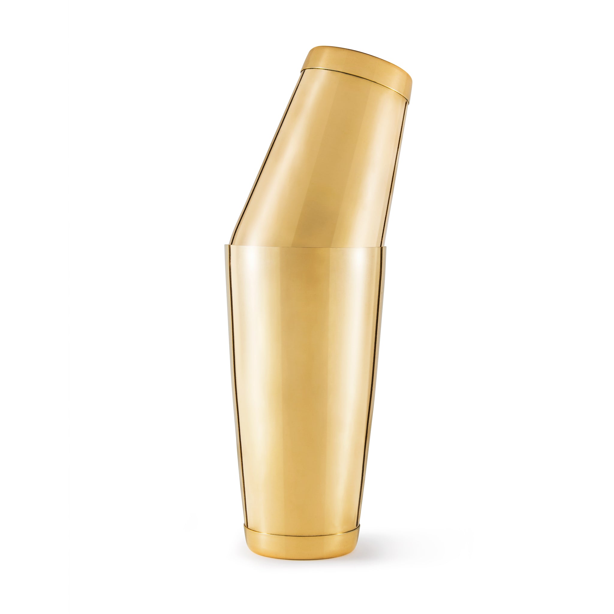 Premium KORIKO® Weighted Cocktail Shaker Tins Set - Gold Plated Bar Tools for Professional Mixologists & Home Bartenders - Perfect for Crafting Martinis, Margaritas & Cocktails