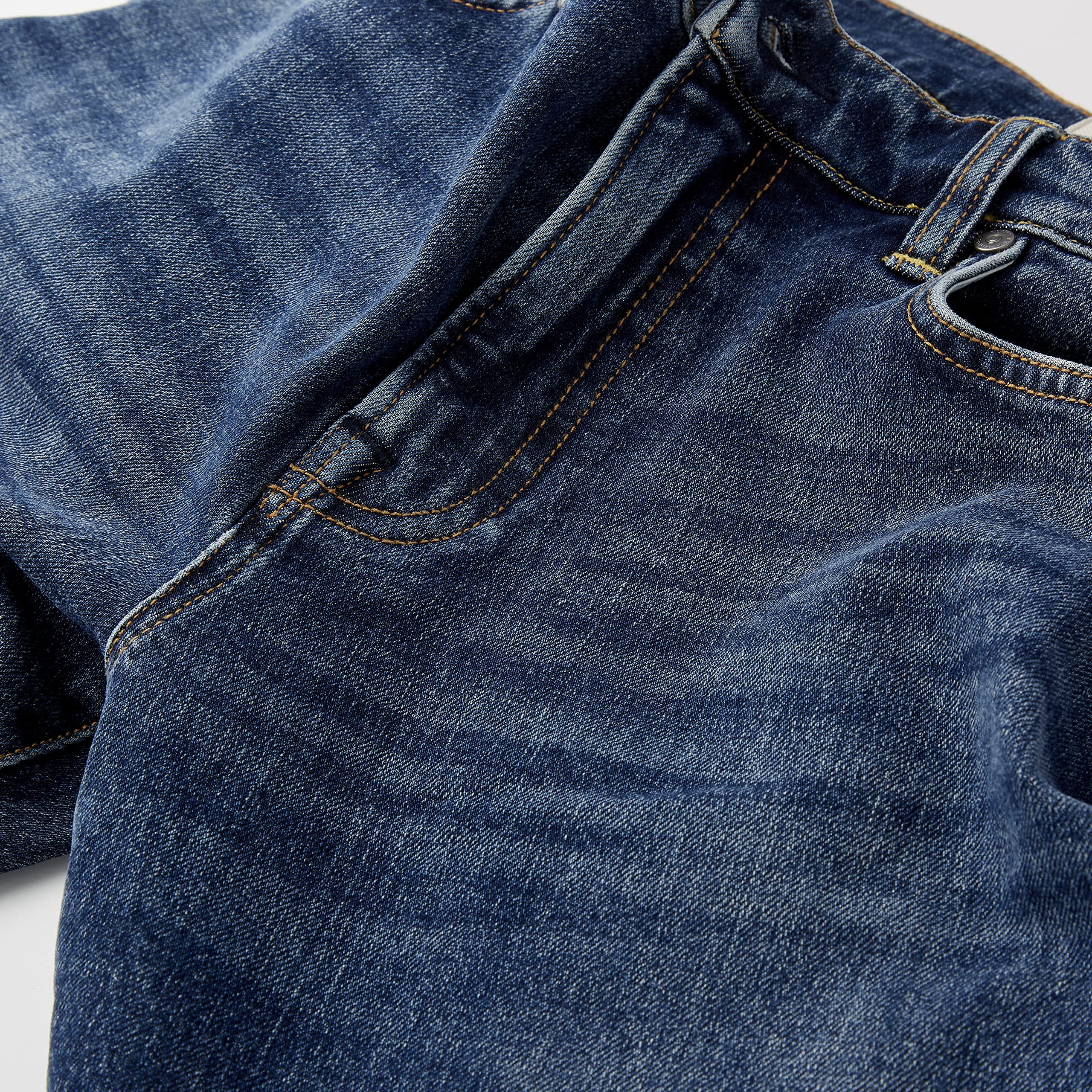 **Huckberry Flint and Tinder Men's Stretch Denim Jeans - Comfortable 5-Pocket Design for Everyday Wear | Perfect for Casual Outfits, Work & Travel**