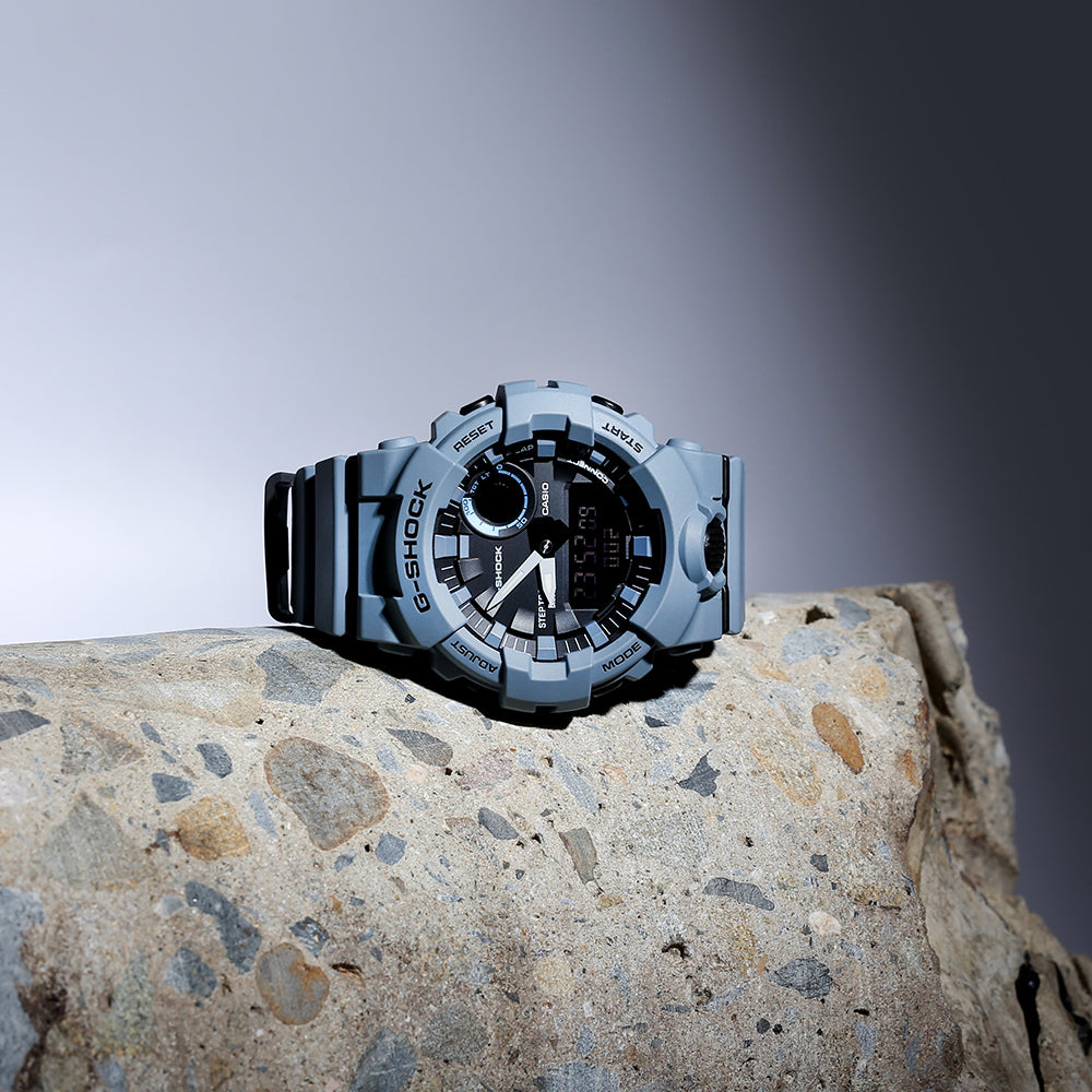 G Shock GBA800UC 2A Bluetooth Sports Watch for Men - Shock Resistant, Waterproof Digital Watch with Step Tracker & Smartphone Notifications - Perfect for Running, Gym & Outdoor Activities