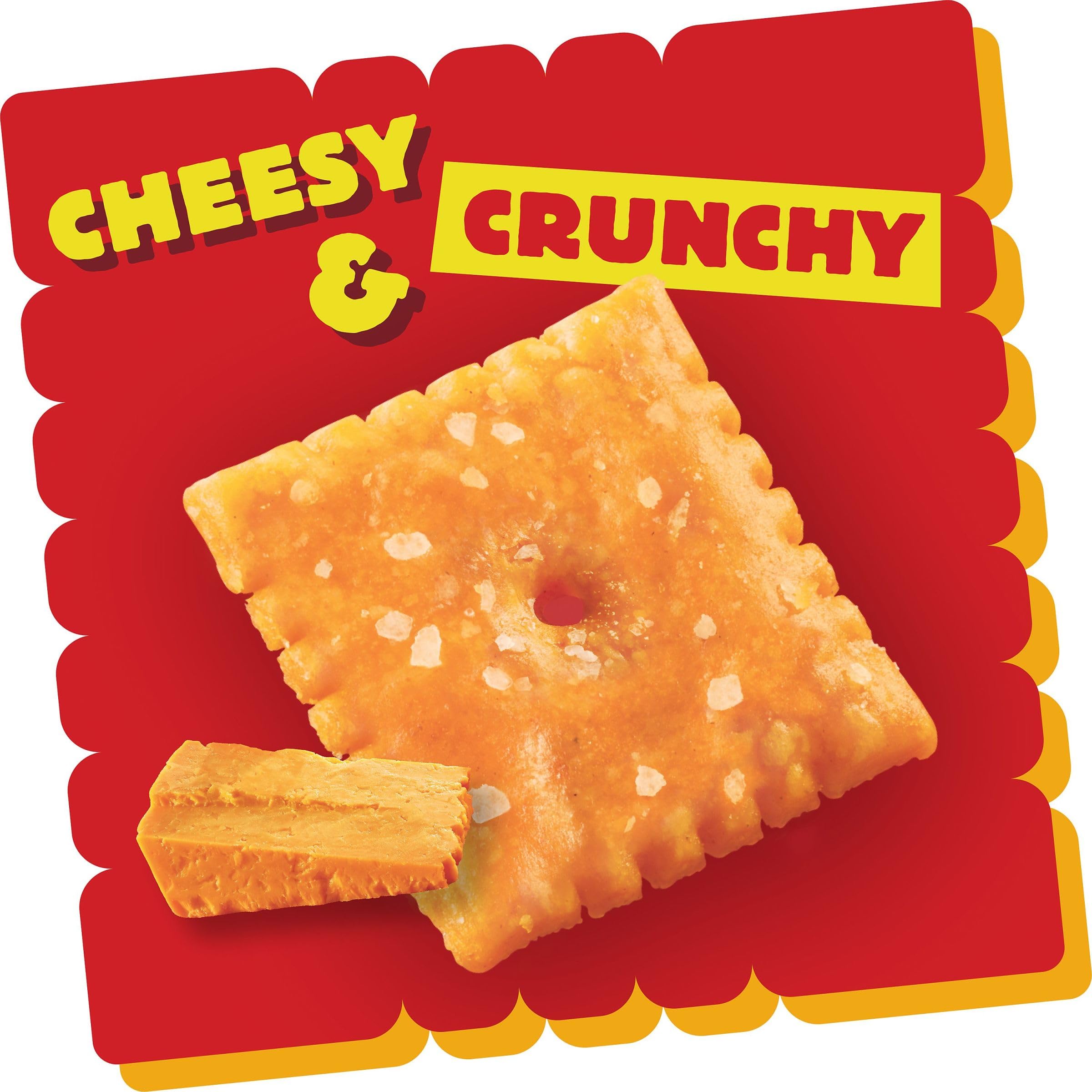 Cheez-It Original Baked Cheese Crackers - 25oz Party Size Box | Perfect for Lunch Snacks, Office Treats & Game Day Parties