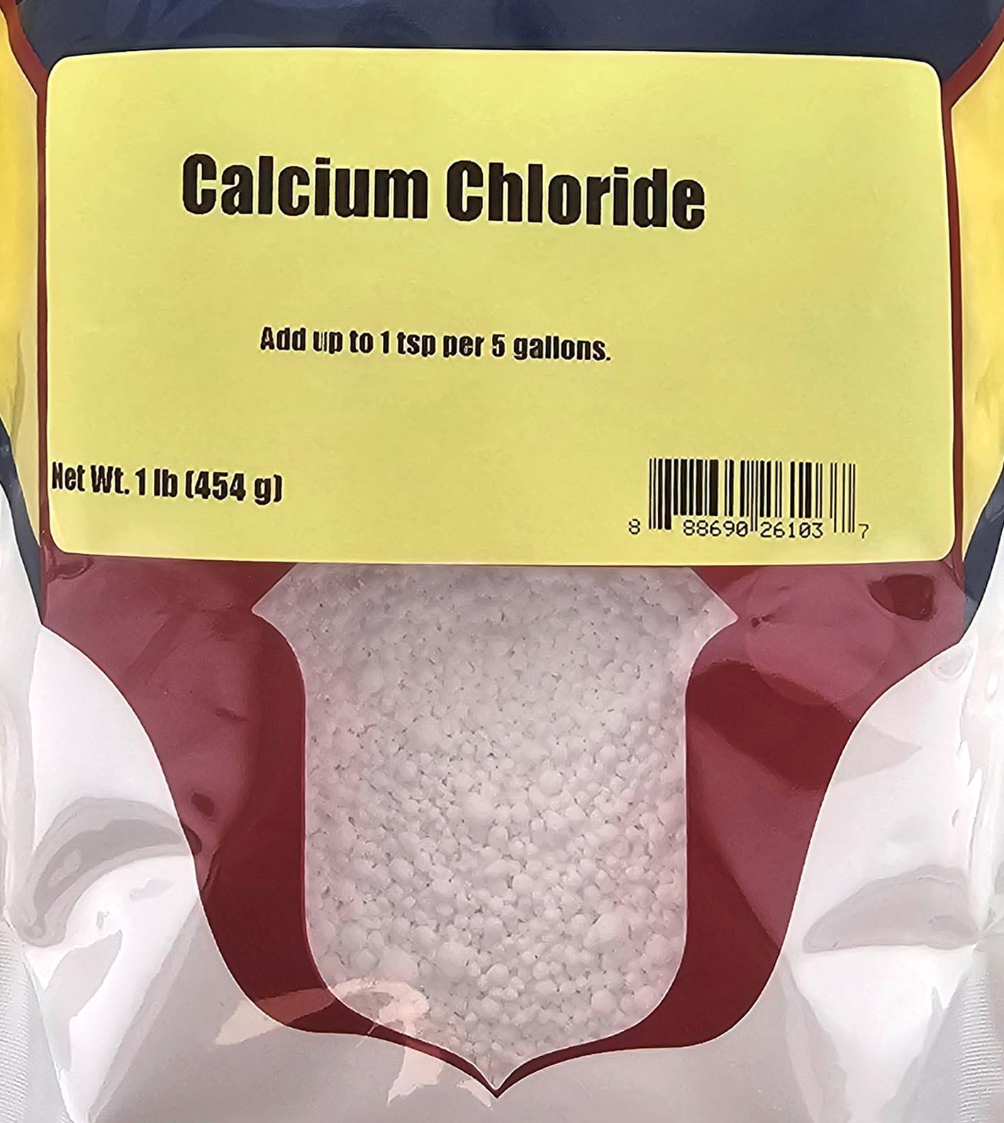 Home Brew Ohio Calcium Chloride, 1 lb - Food Grade Brewing Salt for Beer Making, Water Treatment & Pickling | Perfect for Home Brewers & DIY Projects