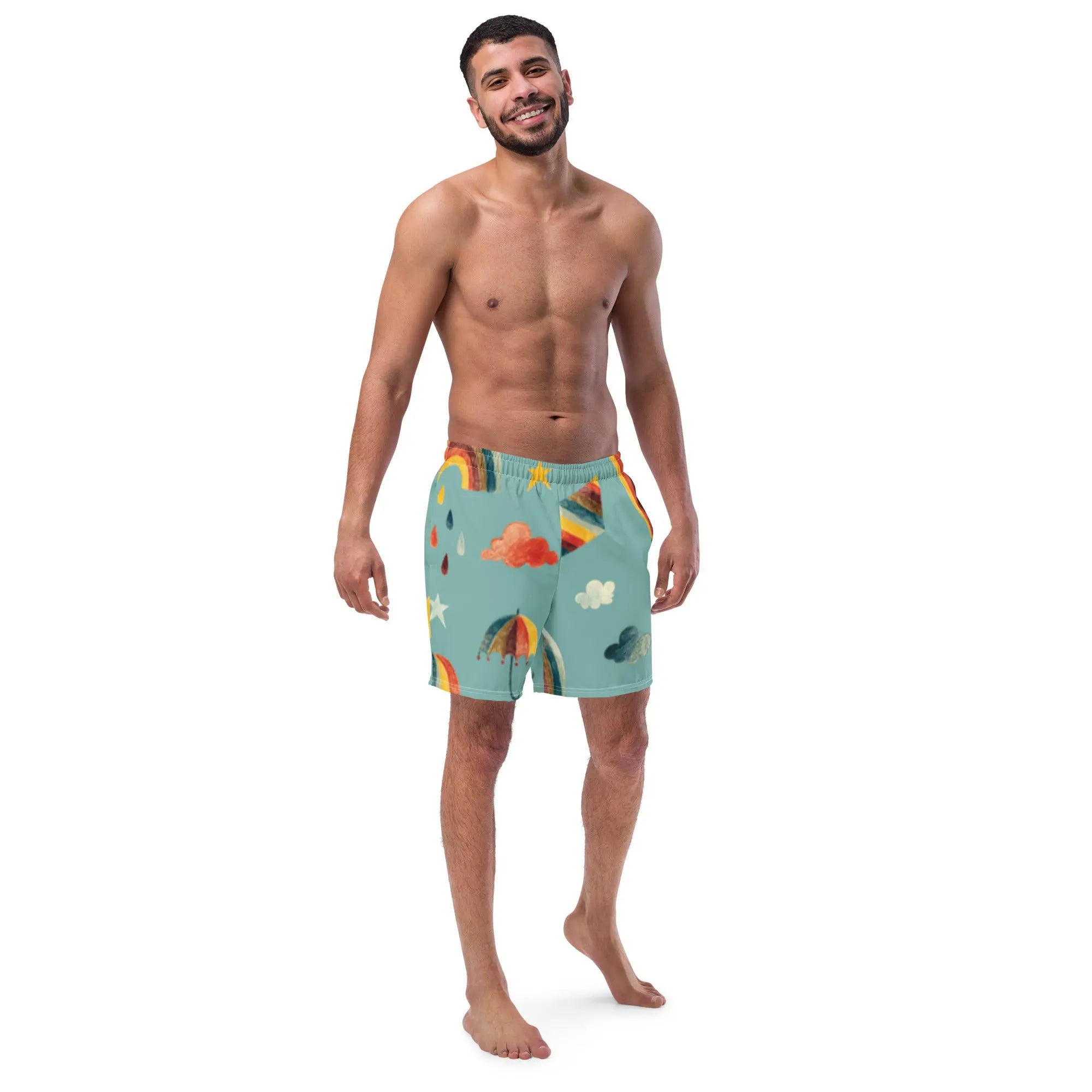 Men's Quick-Dry Swim Shorts for Beach & Pool | Lightweight & Comfortable | Perfect for Swimming, Surfing & Summer Activities