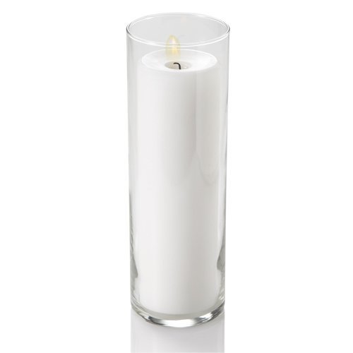 12 Pack Eastland Glass Cylinder Vases 10.5
