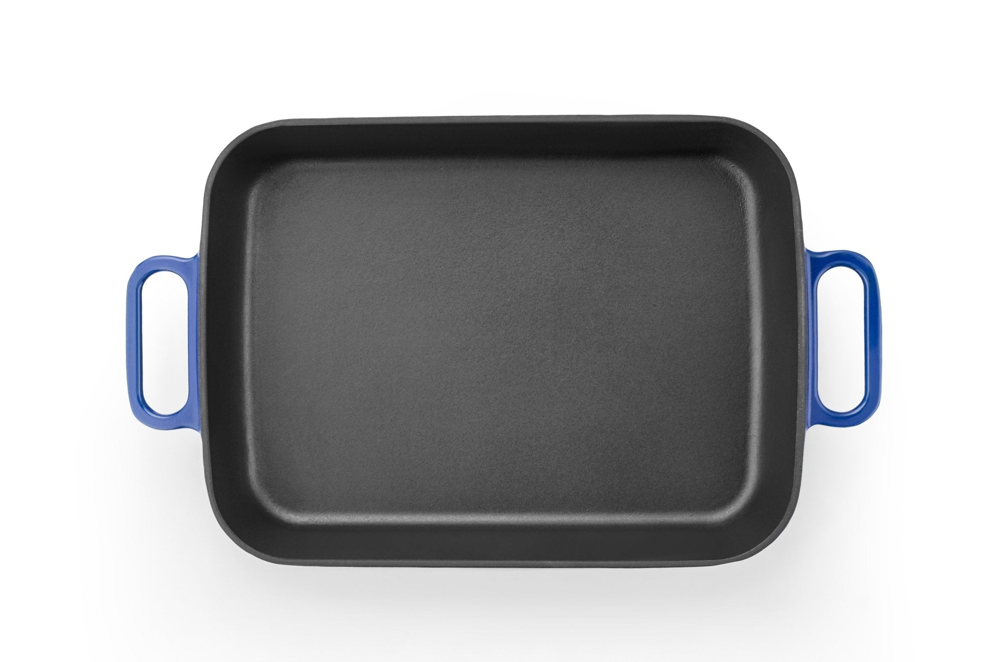 Premium Cast Iron Oven Tray 22x30 cm - Heavy Duty Baking Sheet for Roasting, Grilling & Cooking - Perfect for Pizzas, Cookies, Bread & More
