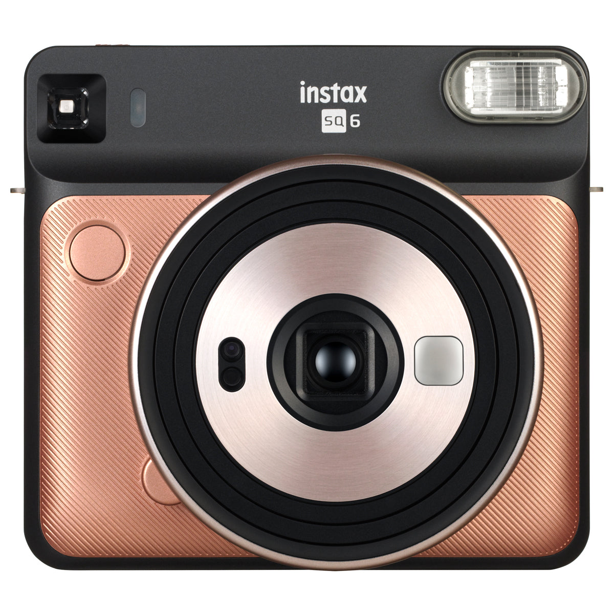 Fujifilm INSTAX Square SQ6 Instant Camera - Blush Gold | Instant Film Photography for Travel, Parties & Memories | Polaroid-Style Square Format Prints