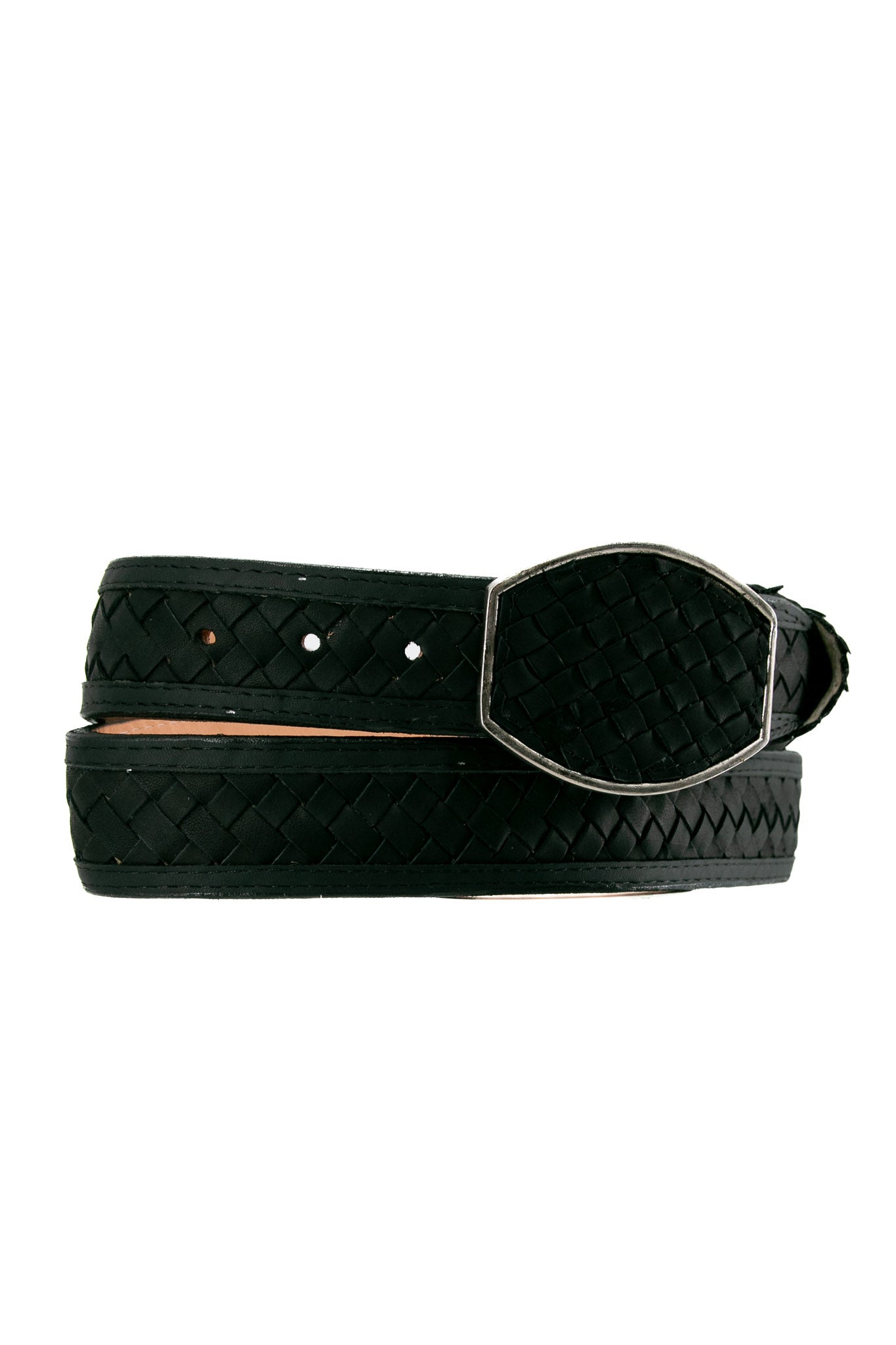 Premium Serbia Woven Cowboy Belt for Men & Women - Western Style Leather Strap - Final Sale - Perfect for Rodeo, Country Music Festivals & Western Fashion Outfits