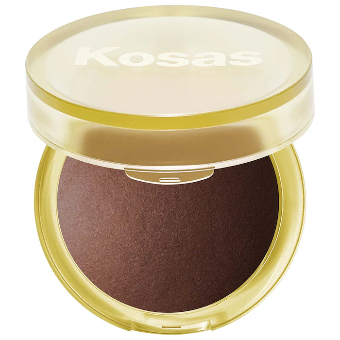 KOSAS Baked Bronzer - Talc-Free, Glowy Warmth for a Sun-Kissed Look | Perfect for Everyday Wear & Natural Makeup Looks
