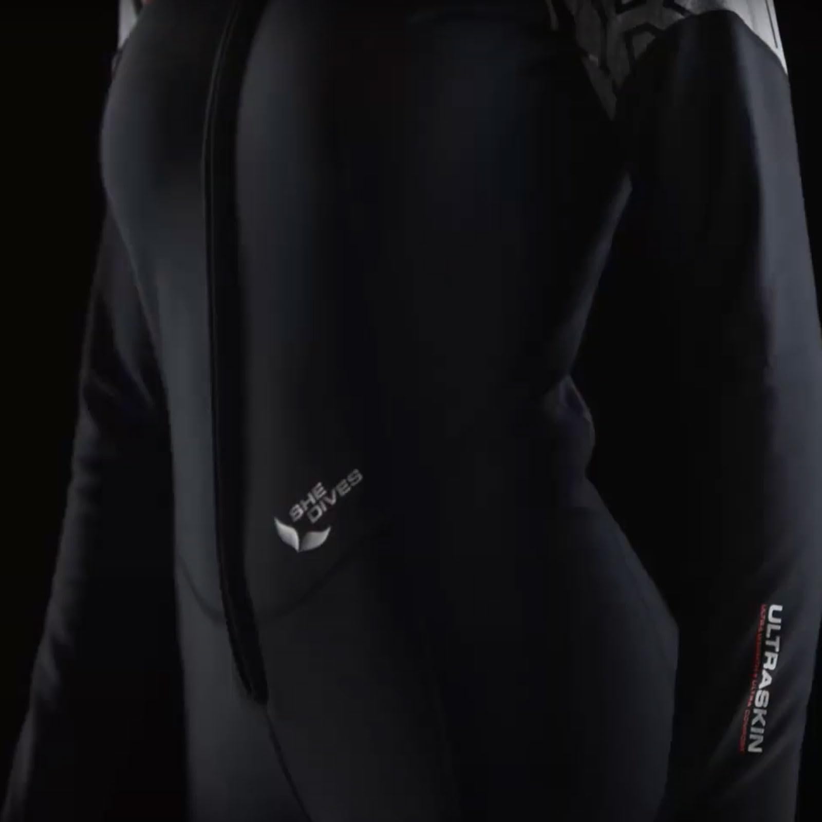 MARES Women's Ultraskin Steamer UPF 50+ Long Sleeve Dive Skin Undersuit for Scuba Diving, Snorkeling & Water Sports - Full Body Protection Wetsuit (Large) - Perfect for Warm Water Diving & Beach Activities