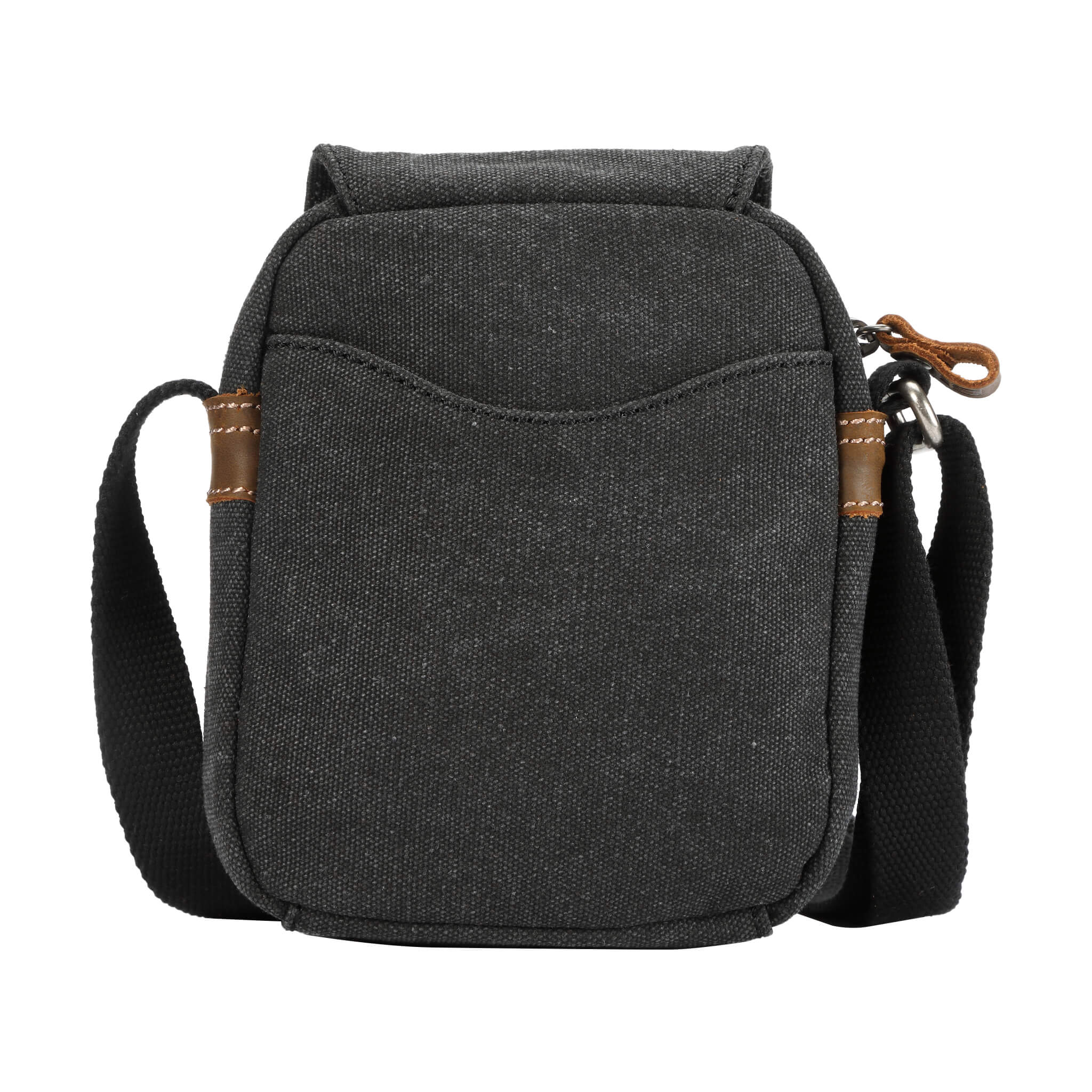 TRP0213 Troop London Classic Canvas Crossbody Bag for Men & Women - Stylish & Durable Everyday Shoulder Bag for Work, Travel & Casual Outings