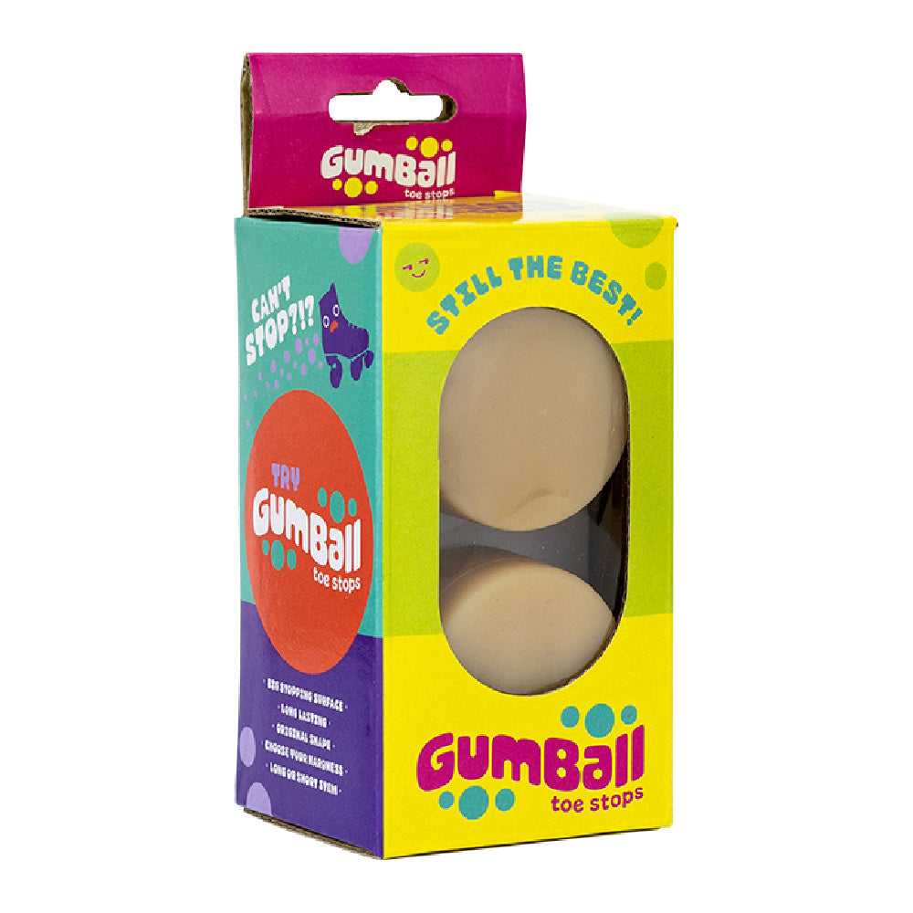 Antik Gumball Roller Skate Toe Stops (Pair) - Premium Roller Skating Accessories for Derby, Artistic & Outdoor Skating