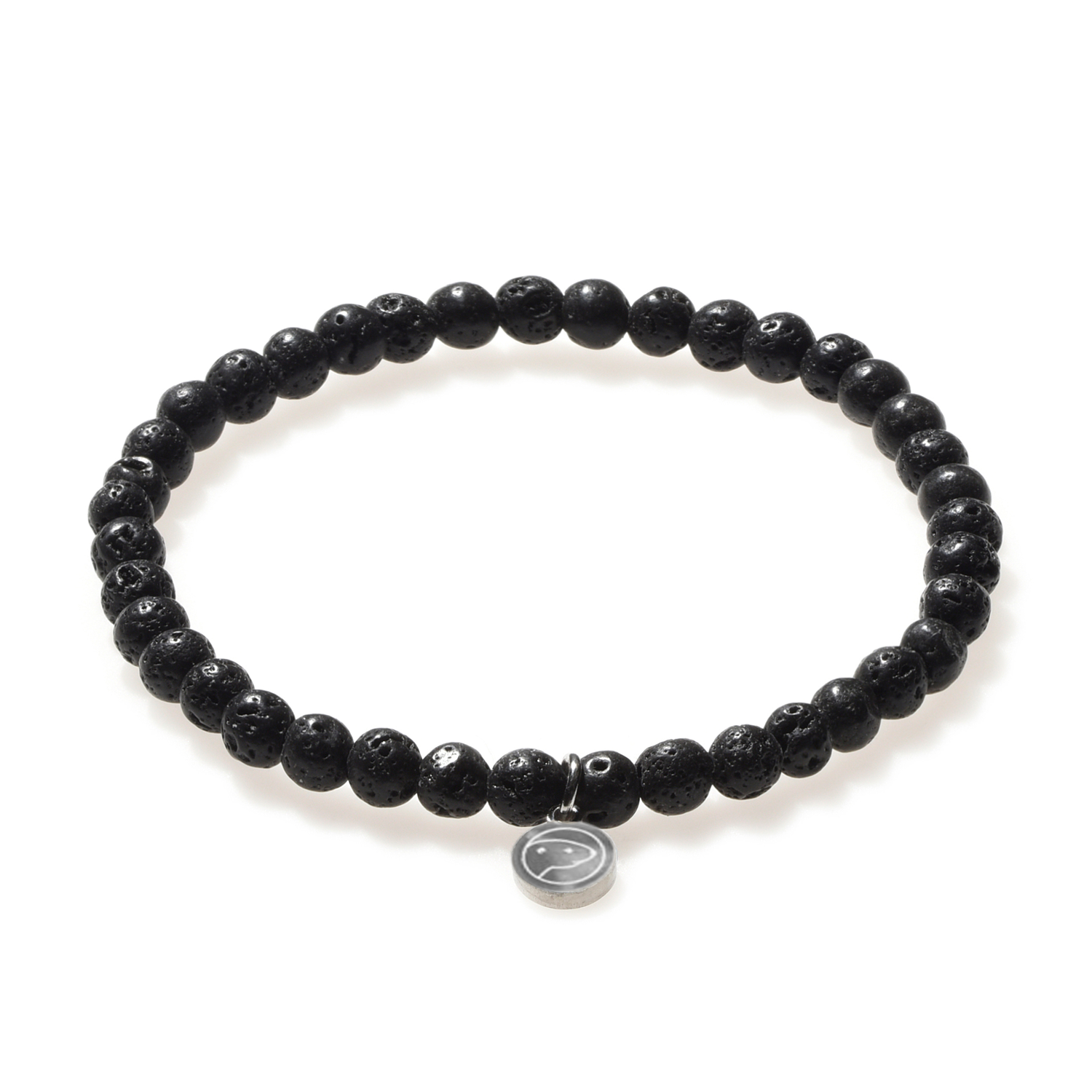 Lava Rock Bead Bracelet for Men & Women - Natural Volcanic Stone Healing Energy Bracelet - Adjustable Mini Beaded Wristband for Stress Relief, Meditation & Yoga