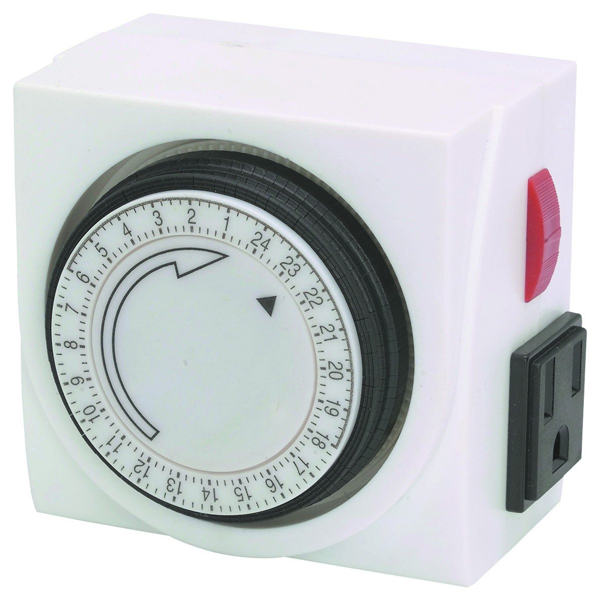 HFJ14 Smart Lamp & Appliance Timer - Automatic Light Control for Home, Vacation, and Energy Savings | Indoor/Outdoor Use
