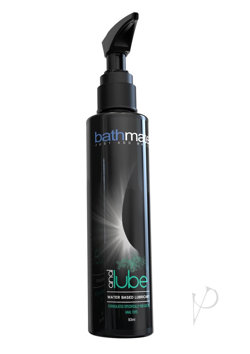 Bathmate Anal Water-Based Lubricant 3.3oz (93ml) - Long-Lasting, Hypoallergenic Lube for Comfortable & Safe Anal Play - Perfect for Couples & Solo Use