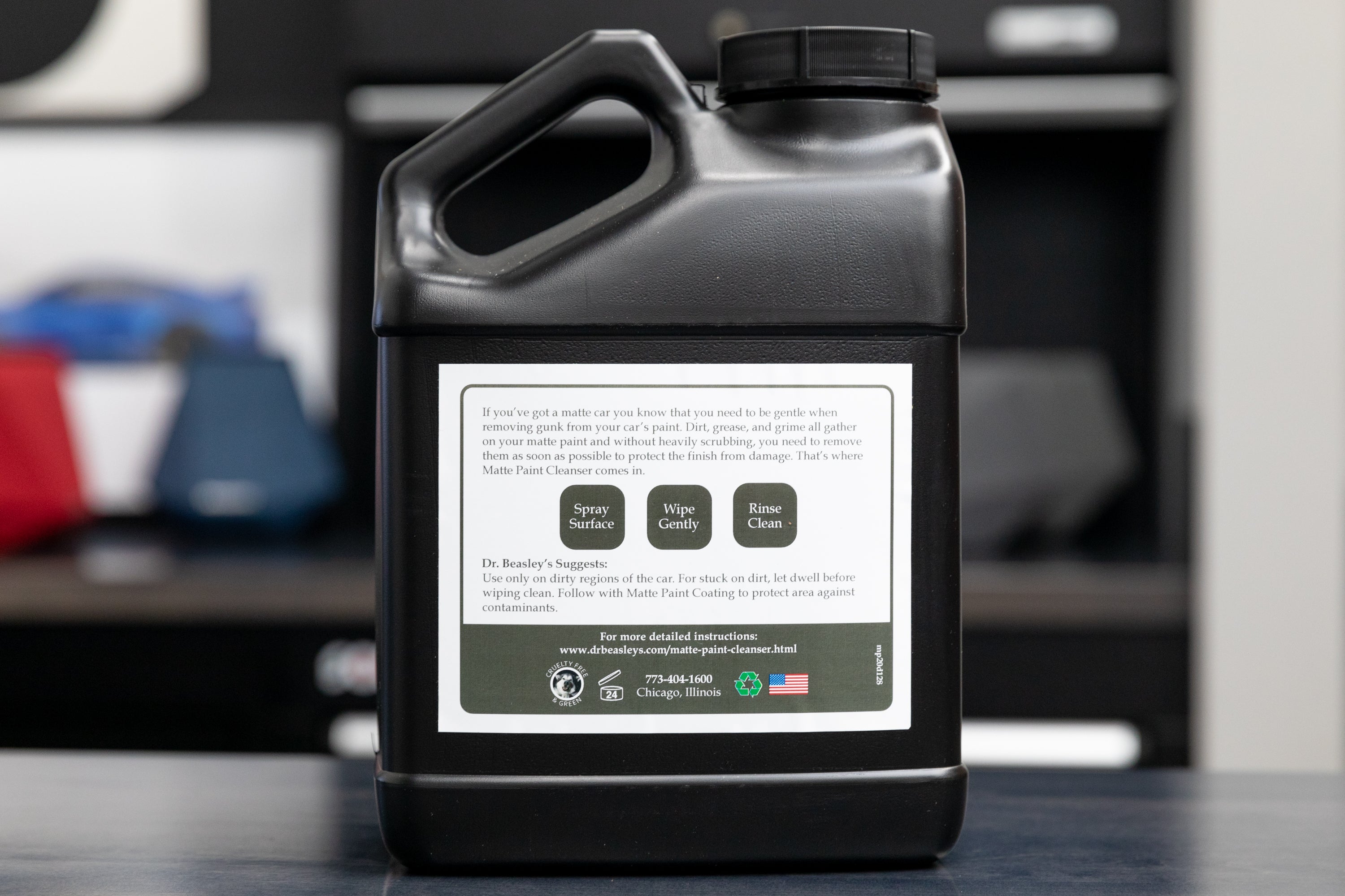 Dr. Beasley's Matte Paint Cleanser - Premium Car Detailing Solution for Matte & Satin Finishes | Perfect for Luxury & Sports Cars, Motorcycles & Matte Wraps
