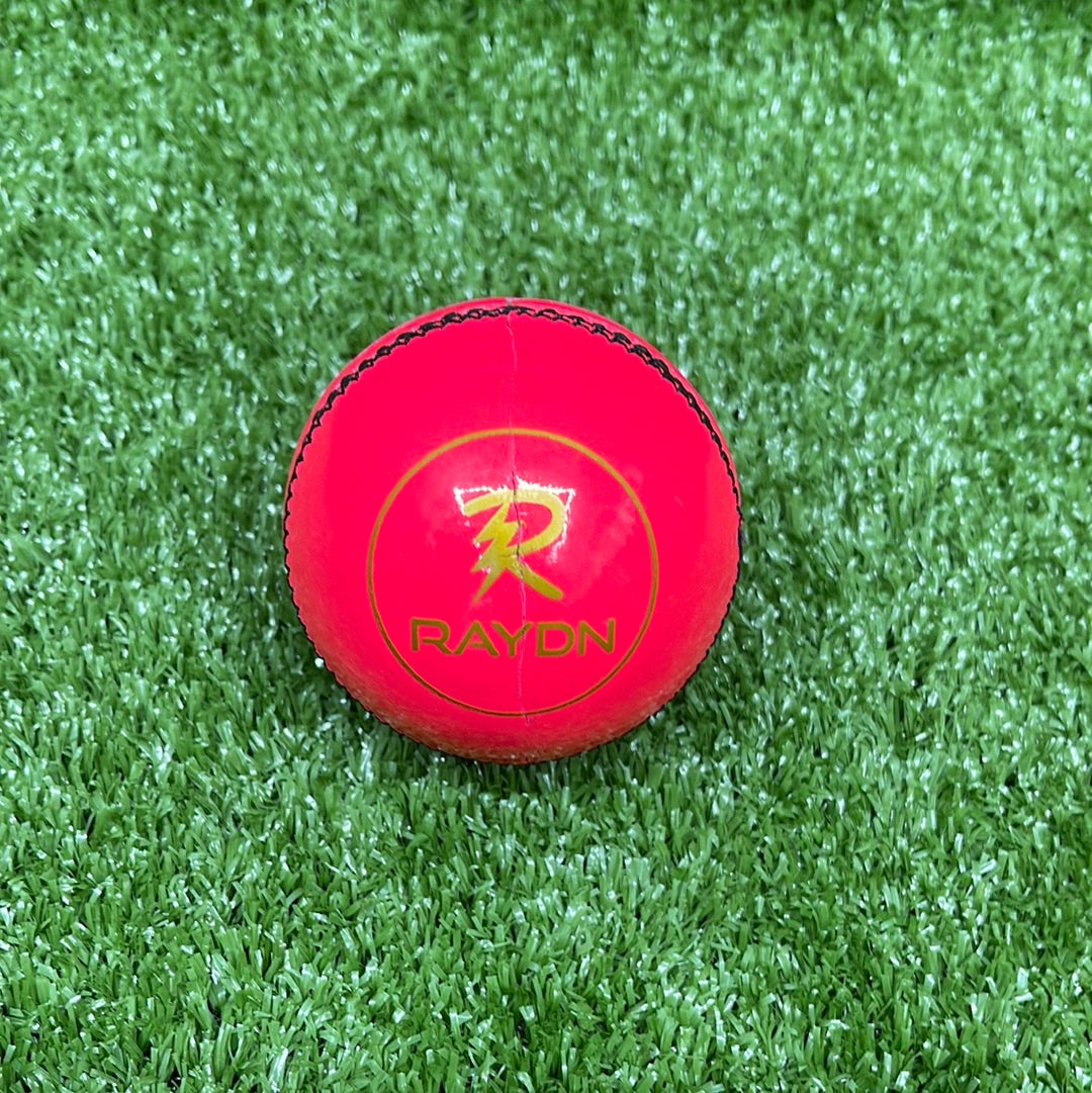 Premium Pink Cricket Ball for Practice & Matches - High Visibility, Durable & Weatherproof - Perfect for Training, Games & Outdoor Sports