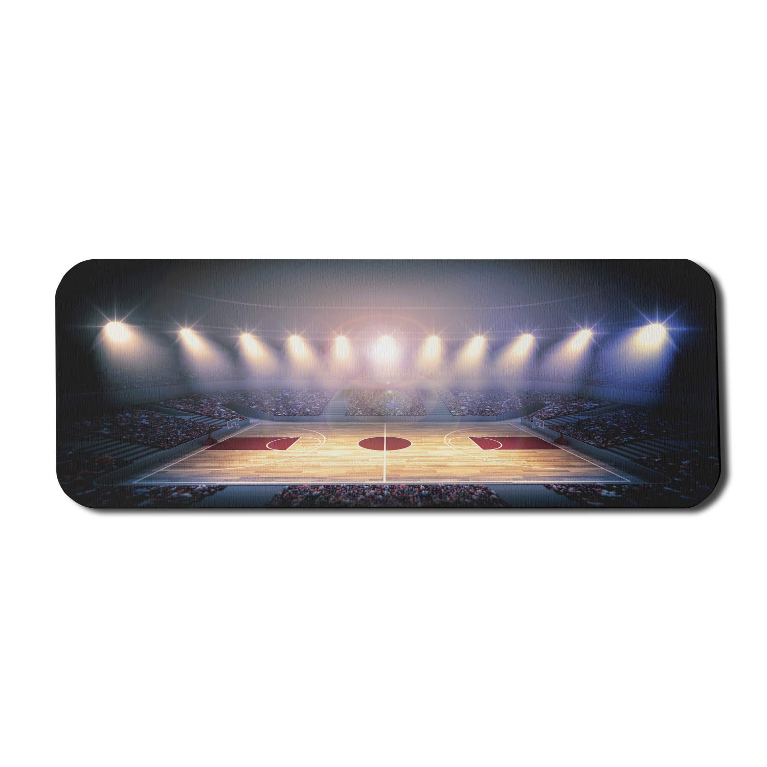 Ambesonne Basketball Gaming Mouse Pad - Non-Slip Rubber Base, Large 31