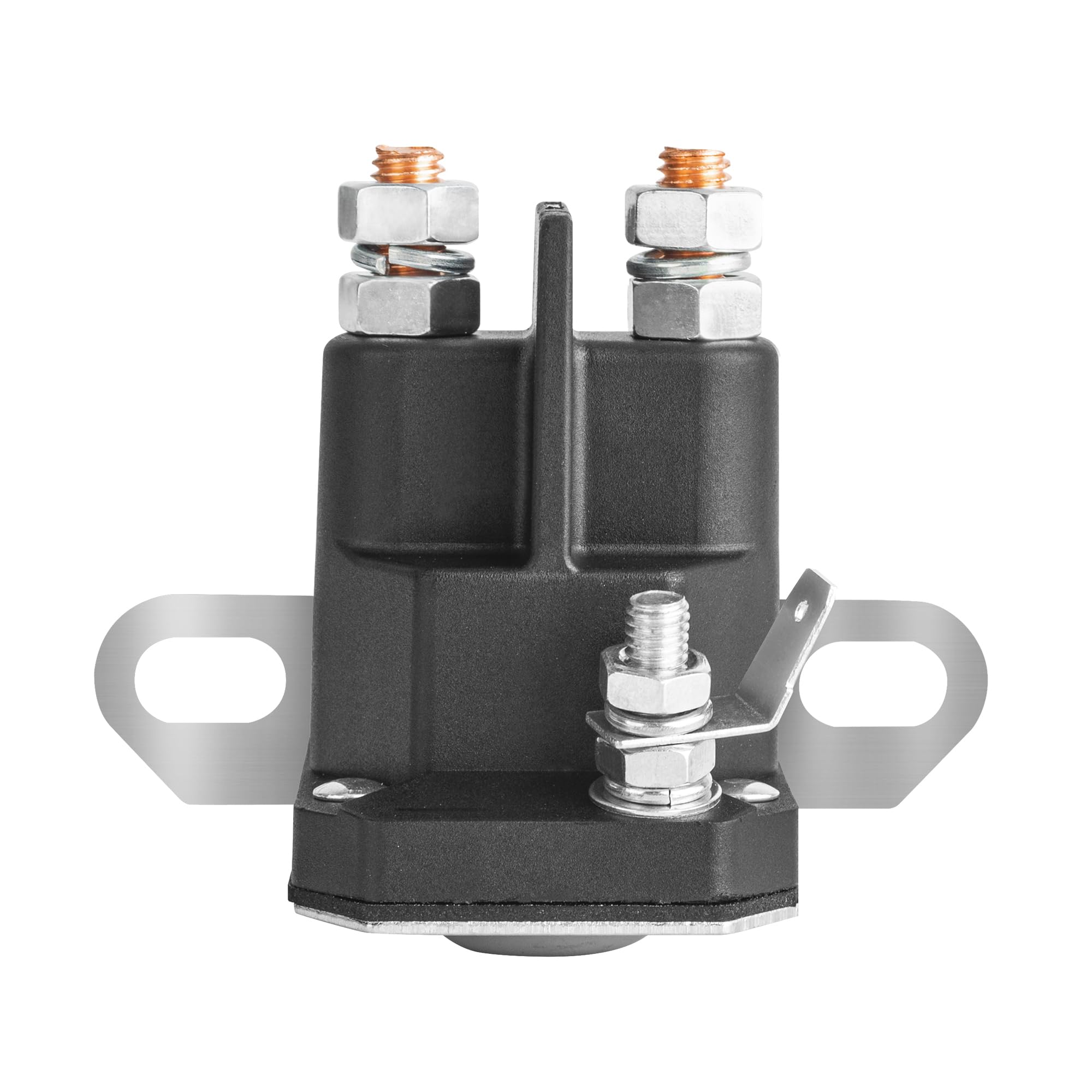 12V Starter Solenoid with Control Wire - Compatible with Trombetta Hustler Zero Turn Lawn Mower - Replaces Starter Relay Solenoid Part 030817 & 832-1211-210 - Perfect for Lawn Mower Repair & Maintenance