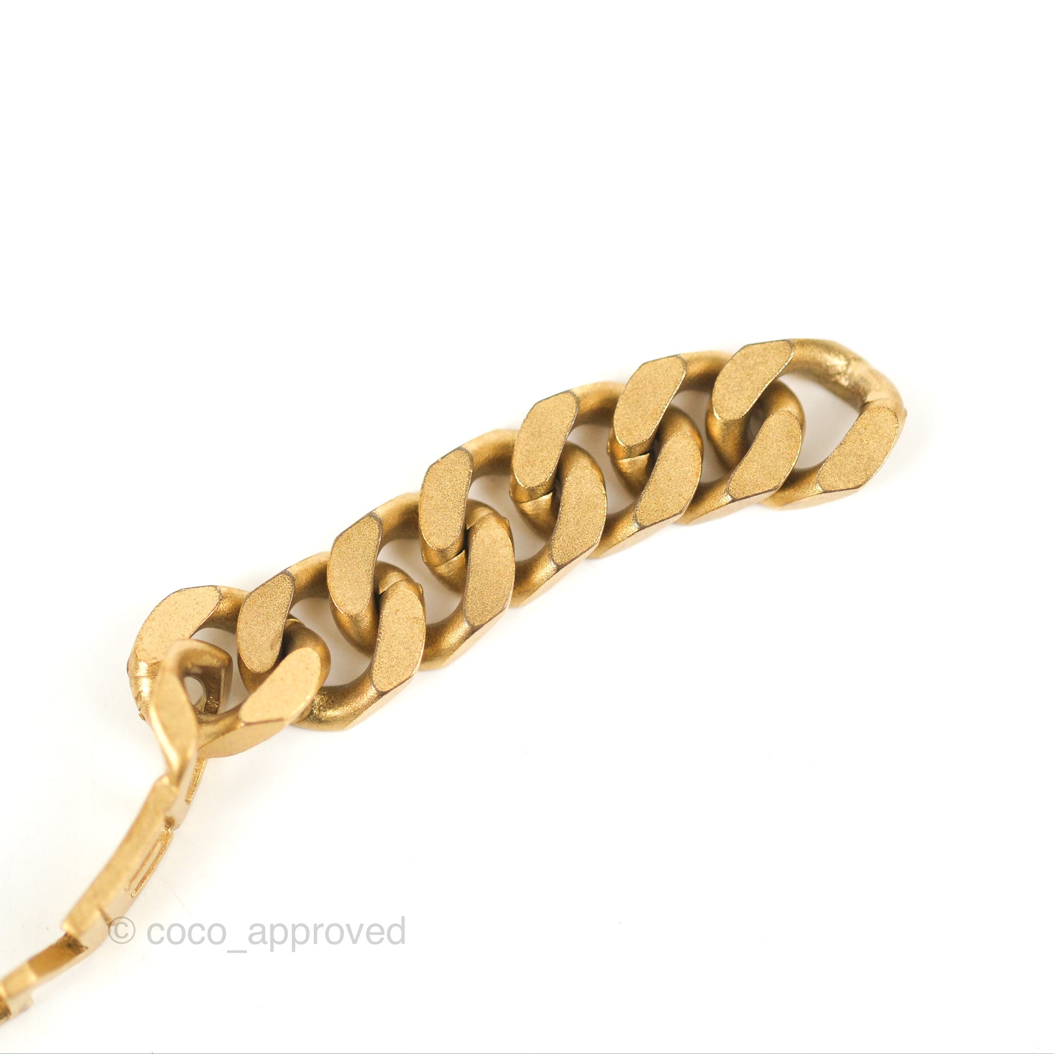 Chanel Chain Bracelet in Aged Gold Tone - Classic 1C Design for Women | Elegant Jewelry Gift for Birthday, Anniversary & Special Occasions