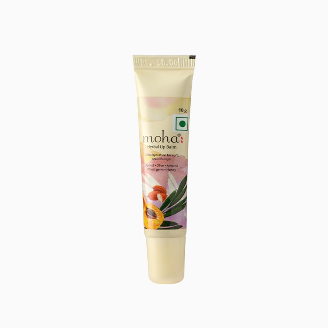 Organic Herbal Lip Balm with Vitamin E - Natural Moisturizer & SPF Protection for Dry, Chapped Lips - Pack of 4 (10g Each) | Perfect for Daily Hydration, Outdoor Activities & Winter Lip Care