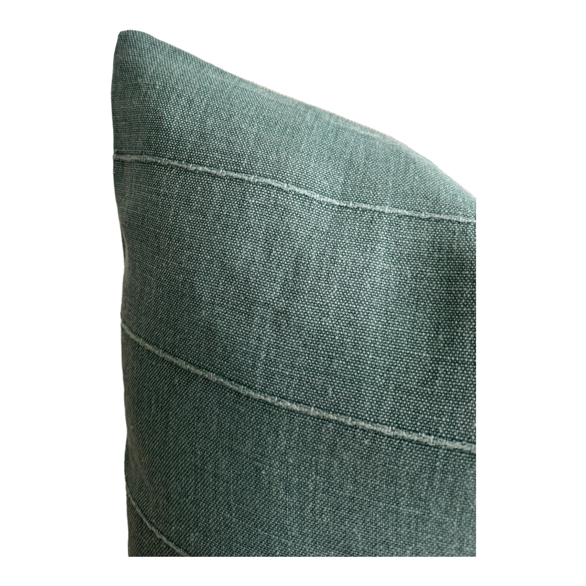 Luxury Seafoam Green Faso Pillow Cover - Bohemian Home Decor for Living Room, Bedroom & Sofa