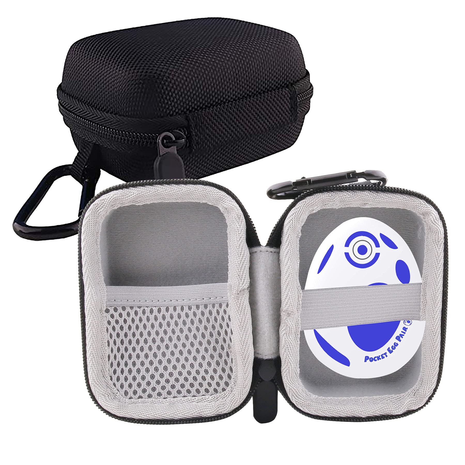 WERJIA Hard Carrying Case for Pokemon GO Plus + Auto Catch Device - Durable Protective Storage Box for Pocket Egg Accessories | Perfect for Travel, Gaming Events & Outdoor Pokemon Hunting