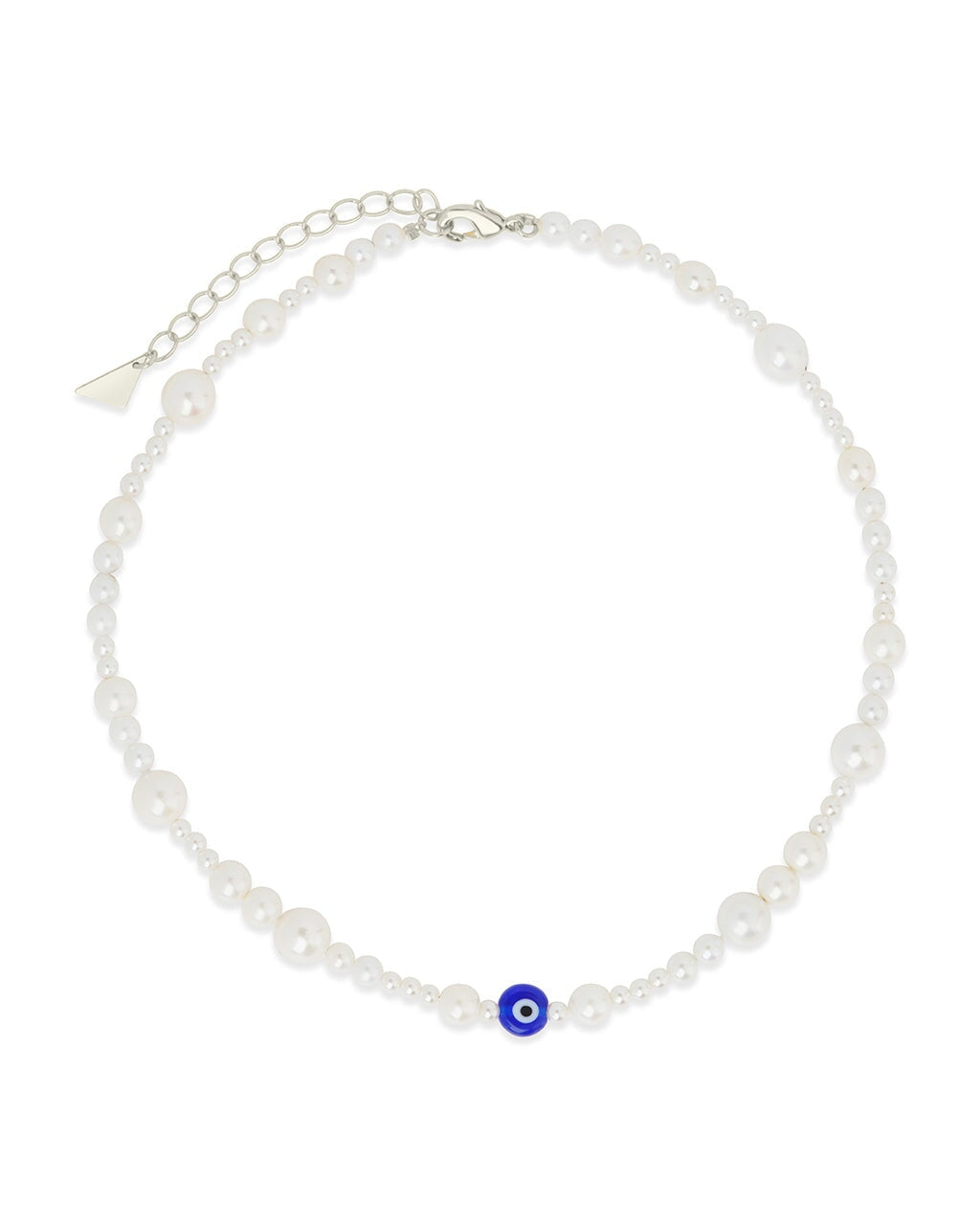Evil Eye Pearl Choker Necklace for Women - Elegant Boho Jewelry for Protection & Good Luck - Perfect for Parties, Weddings & Everyday Wear