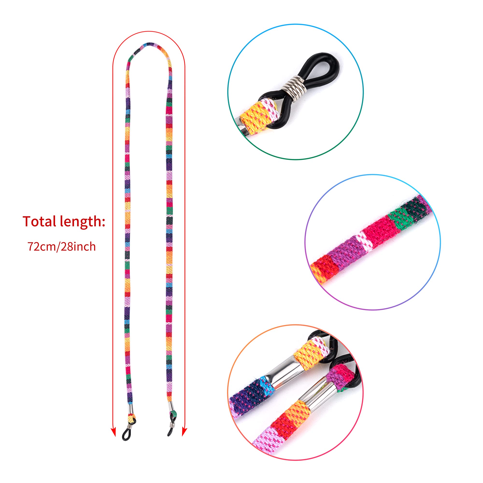 Fashion Sunglasses Chain Holder - Eyewear Lanyard for Reading Glasses