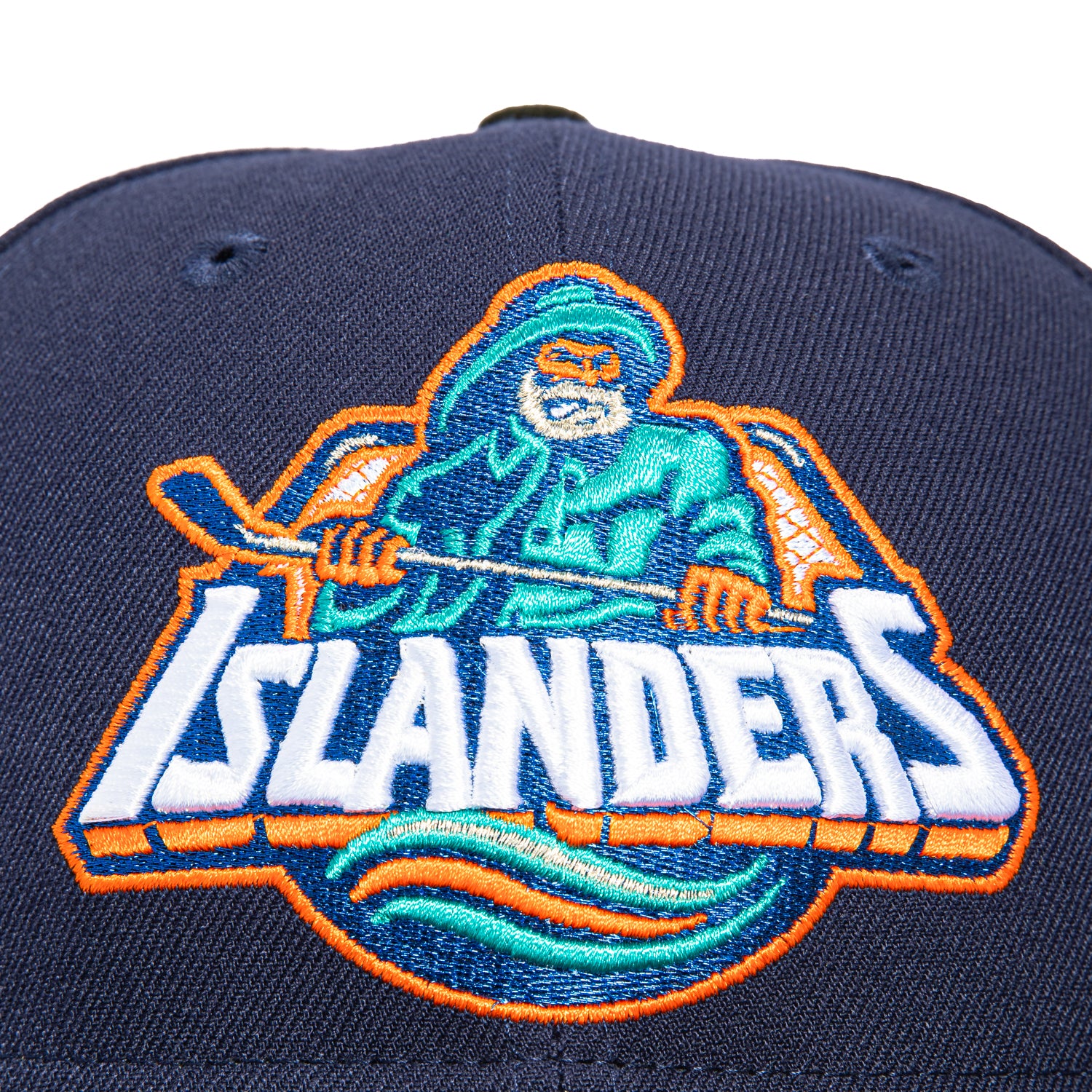 New Era 59Fifty New York Islanders 25th Anniversary Patch Snapback Hat - Light Navy & Black - Official NHL Licensed Baseball Cap for Men & Women - Perfect for Hockey Games, Fan Gear & Streetwear Fashion