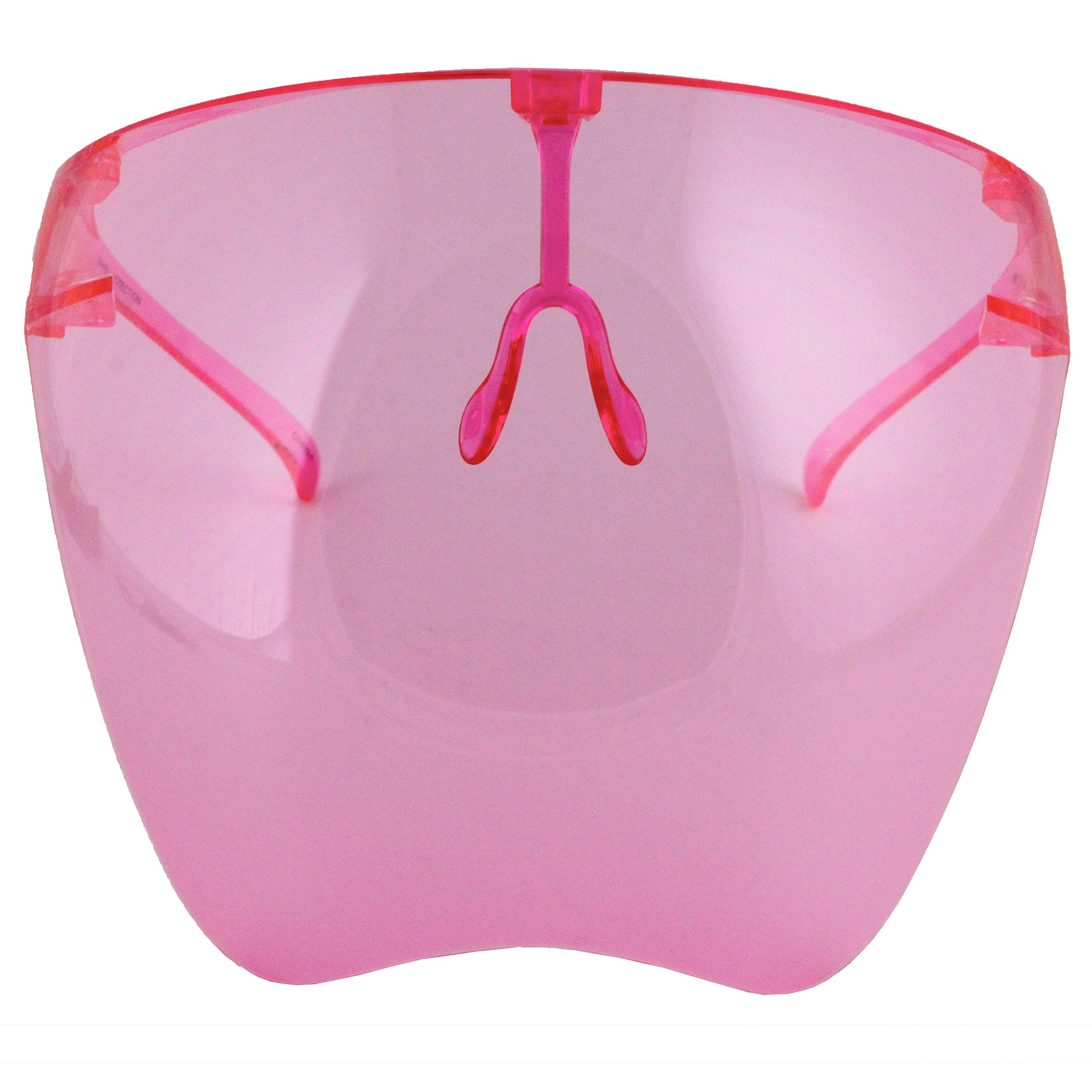 Mirrored Visor Sunglasses for Men & Women - Futuristic UV Protection Face Shield - Perfect for Cycling, Motorcycling, and Outdoor Sports