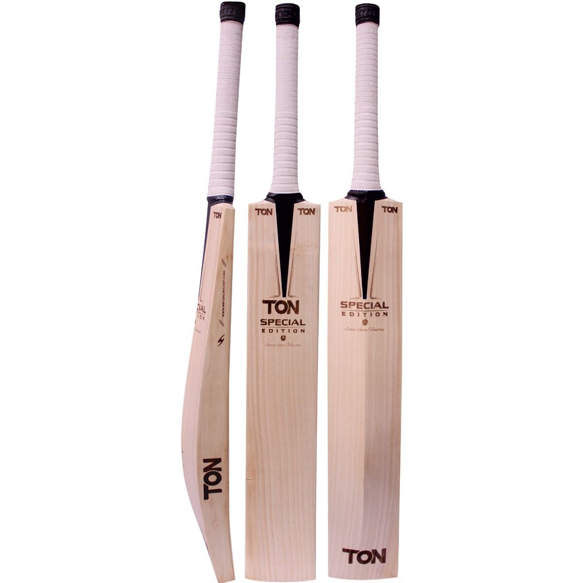 Premium SS TON Laser Engraved English Willow Cricket Bat - Special Edition for Professional Players | Perfect for Matches, Training & Gifts