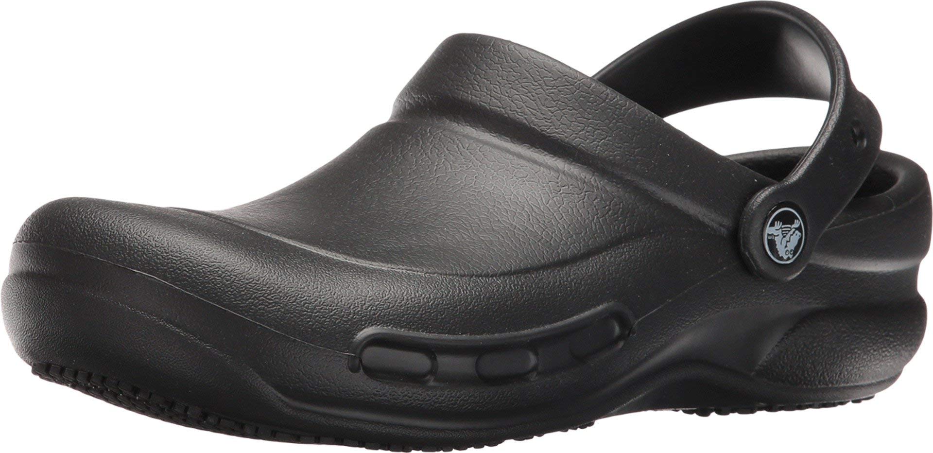 Crocs Unisex-Adult Bistro Graphic Clogs - Slip Resistant Work Shoes for Men & Women | Comfortable Non-Slip Kitchen Shoes for Chefs, Nurses & Restaurant Workers