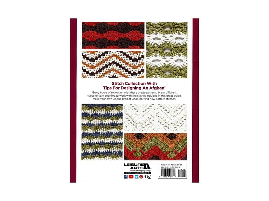 154 Crochet Wave Patterns - Leisure Arts #4312 Book for Beginners & Advanced - Perfect for Blankets, Scarves & Home Decor Projects