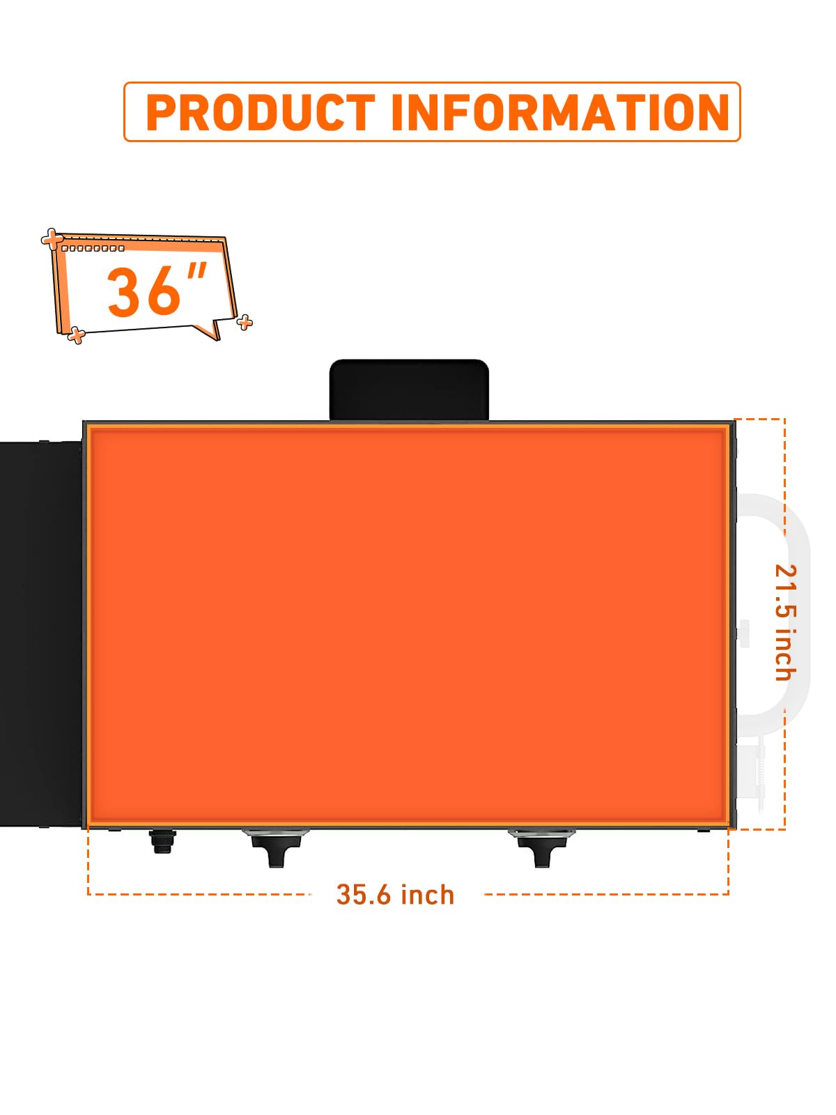 **Upgraded Silicone Griddle Mat for 36