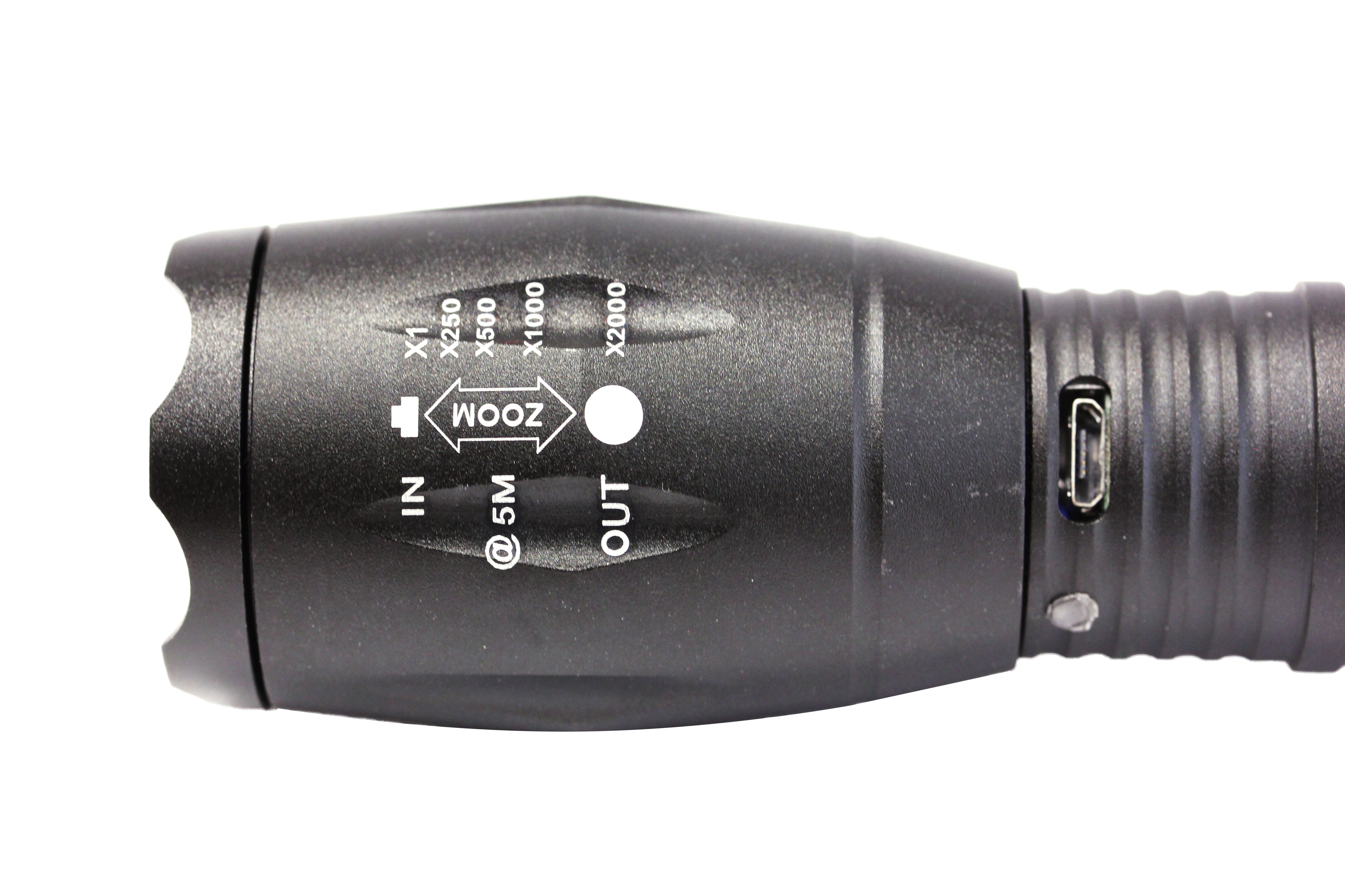 MaximalPower Mini LED Flashlight - Ultra Bright 1000 Lumens, 18650 Rechargeable Battery, Waterproof & Durable for Camping, Hiking, Emergency, Outdoor Adventures
