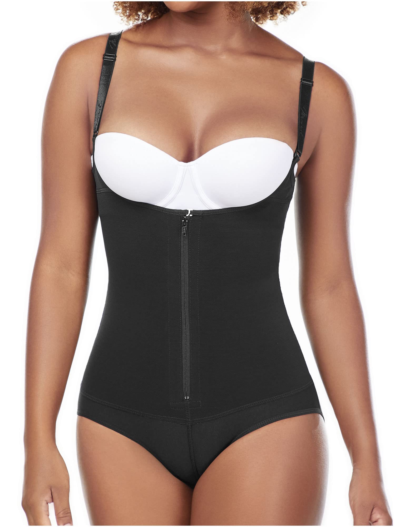 MARIAE FAJAS 9415 Women's Colombian Shapewear Bodysuit - Tummy Control & Butt Lifter for Slimming & Body Shaping - Perfect for Postpartum, Weight Loss & Special Occasions