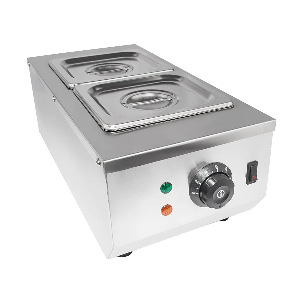 ALDKitchen Electric Chocolate Melting Pot - 110V Professional Candy & Fondue Warmer for Baking, Dessert Making, and Party Serving