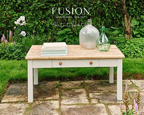 Fusion Mineral Paint - 500ml (16.9oz) Premium Chalk Style Paint in Putty - Perfect for Furniture, Cabinets, and DIY Home Decor Projects