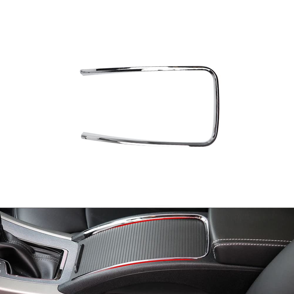 Zcargel ABS Plastic Carbon Fiber Cup Holder Trim Strip for 2009-2013 Chevy Lacrosse - Interior Car Accessory Upgrade for Armrest Box & Cup Holder Frame Panel | Perfect for Road Trips & Daily Commutes