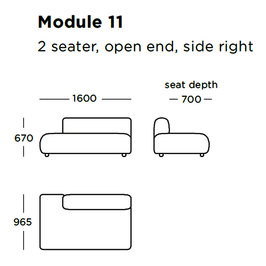 Boketto Modular Sofa - 9 & 16 Piece Configurable Sectional Couch for Living Room, Lounge & Home Theater