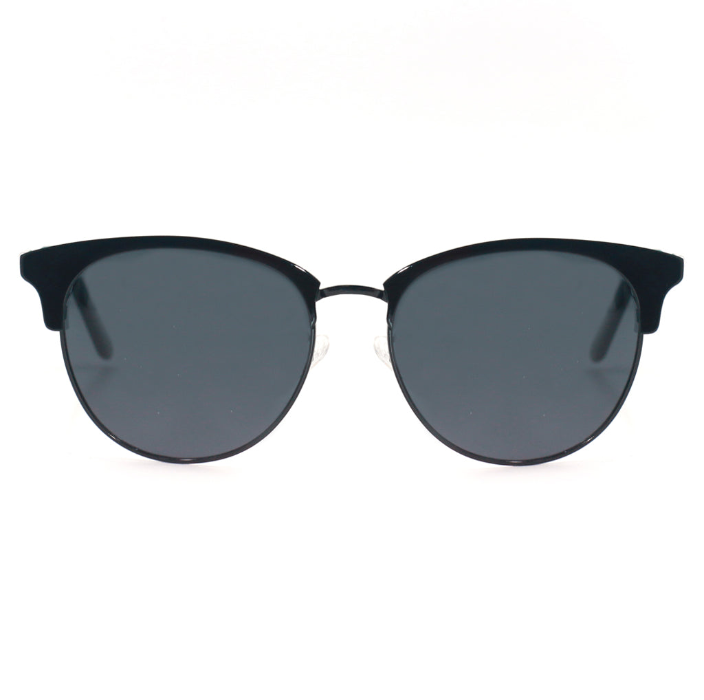 Marilyn Polarized Sunglasses for Women - Classic Black UV Protection - Perfect for Driving, Beach & Outdoor Activities