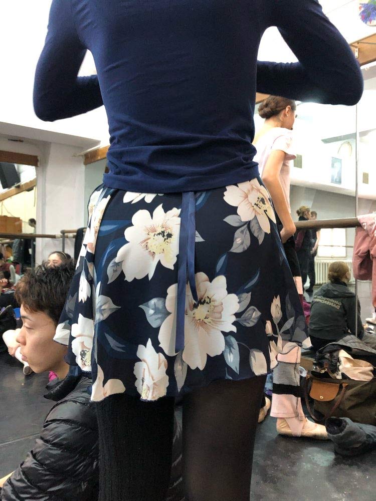 Girls Ballet Dance Skirt - Chiffon Wrap Tutu Skirt for Ballet, Dance Class, Performance & Practice - Perfect for Recitals, Ballet Shows & Dance Costumes
