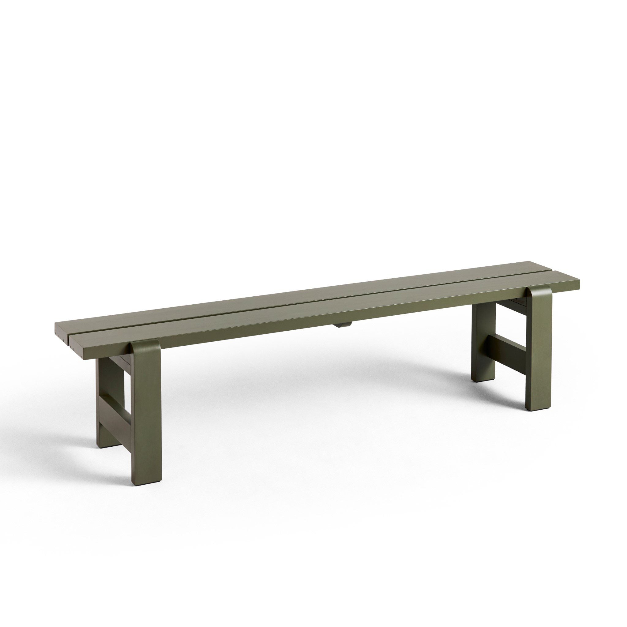 PRE ORDER HAY Weekday Bench in Olive - Available in 3 Sizes | Modern Minimalist Seating for Living Room, Dining Area or Office
